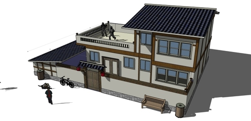 农村最新房屋设计模型,农村房屋模型图